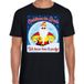 Bellatio Decorations Fout Spanje Christmas in Spain we know how to party t-shirt zwart voor heren XXL