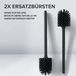 ovimar Lindoya Set de brosse de toilette de remplacement