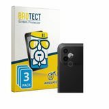 BROTECT Screenprotector 3 Stuks voor Gigaset GX30 (ALLEEN Camera Lens) Beschermglas Transparant
