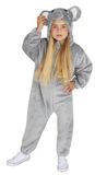 Rubies Olifantenkostuum met geluid voor jongens en meisjes, jumpsuit met capuchon, staart en soundbox, dierenkostuums voor kinderen, carnaval, cosplay en feestjes