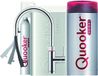 Quooker Cube Flex rond chroom met Combi+ reservoir