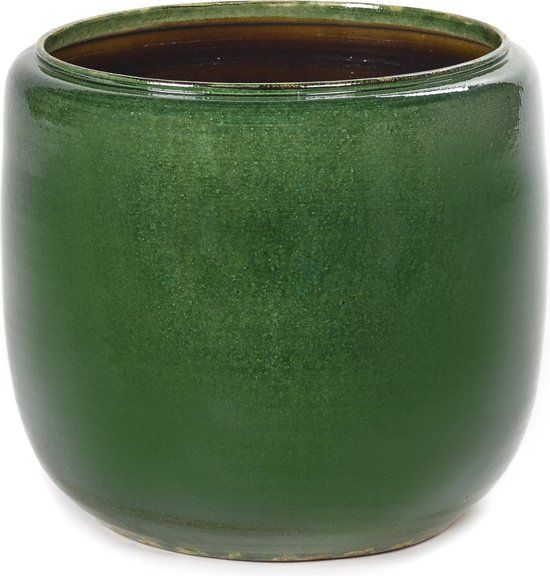 Serax Glazed Shades By Costa Bloempot Large Ø26 Green