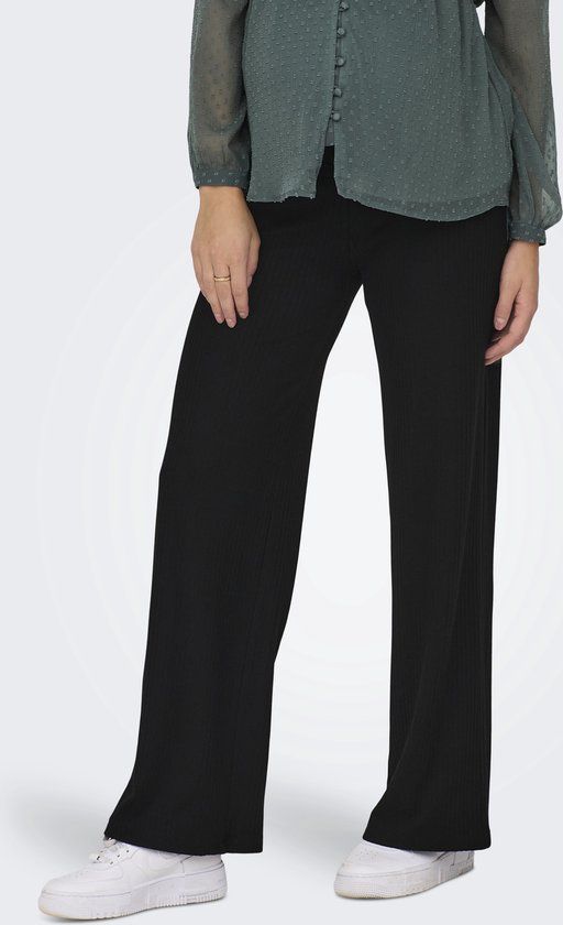 ONLY MATERNITY ONLY OLMEMMA WIDE PANT JRS NOOS Dames Leggings Zwart L