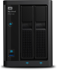 Western Digital My Cloud PR2100 3.5 Inch 2 bay My Cloud Pro series NAS, 8TB, Zwart