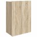 vidaXL Wandkast Sonoma Eiken 66 x 34,5 x 92 cm Bewerkt hout
