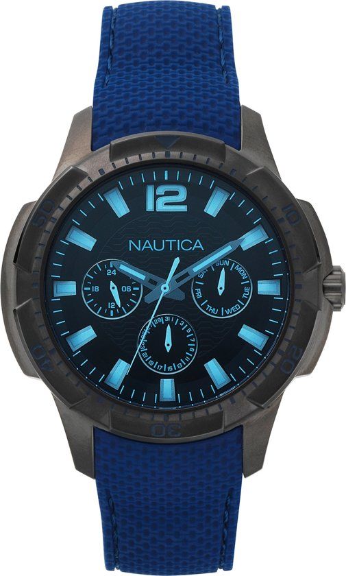 Nautica San Diego NAPSDG004 Heren Quartz Horloge - 8434103372689