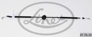 LINEX 47.76.10 Tirette à câble, verrouillage porte avant
