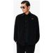 Lacoste Regular Fit corduroy shirt black, Solid