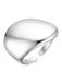 Suo Bague en argent sterling 925 plaqué rhodium