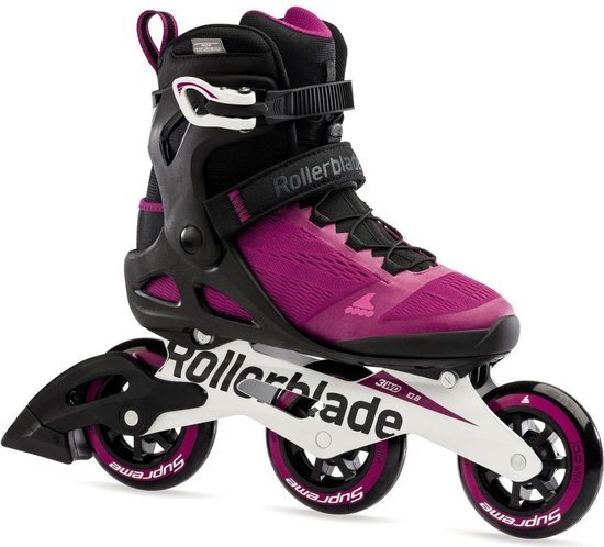 Rollerblade Dames Macroblade 100 3Wd inlineskate, violet/zwart, 265