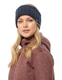 Jack Wolfskin Highloft Knit hoofdband W winterband, nachtblauw, M dames
