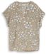 Tom Tailor Blouse ample à col en V Taille 34 olive big flower design