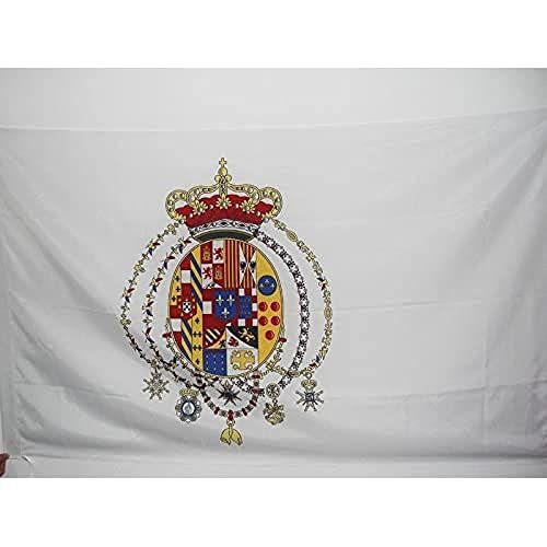 Koninkrijk der Twee Sicilië 1816 Vlag 150x90 cm voor een paal - Italië - AZ FLAG