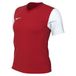 Nike Dames Short Sleeve Top W Nk Df Tiempo Prem Ii Jsy Ss, Rood - Wit, DH8233-657, S