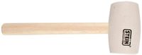 Stein Marteau en caoutchouc Manche en bois blanc 700g Or