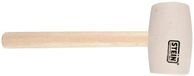 Stein Marteau en caoutchouc Manche en bois blanc 700g Or