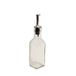 Bouteille pour huile/vinaigre, verre, carré, 175 ml