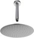 Fortifura Calvi Hoofddouche - 30cm - rond - plafondarm 20cm - PVD - geborsteld RVS