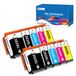 Epson 202XL cartouches d'encre pour Epson XP 6000/6005/6100, pack de 10 pièces