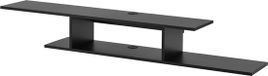 [en.casa] étagère murale TV Støvring 21x150x25 cm noir