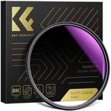K&F Concept 77mm Nano-X MRC HD Gradual Grey Filter GND8 Soft Graduated ND8 Filter