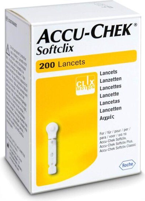 Accu-Chek Softclix Lancetten (200 stuks)