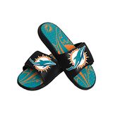 FOCO Heren NFL Team Logo Atletische Sport Douche Flip Flop Sandalen Gel Slides