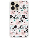 Miaou Bedrukt siliconen hoesje compatibel met iPhone 14 Pro Max