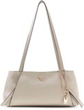 GUESS Devon Shoulder Satchel Light Taupe beige