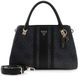GUESS Noelle II Luxury Satchel Coal Logo Handtas Schoudertas Donkergrijs