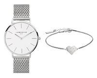 Liebeskind Berlin LS-0102-MQB analoog kwartshorloge voor dames met roestvrijstalen band
