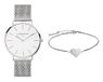 Liebeskind Berlin LS-0102-MQB analoog kwartshorloge voor dames met roestvrijstalen band