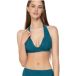 Blue Sense Soutien-gorge de maillot de bain triangle plissé emboîtant femme Luna