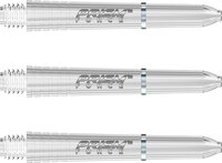 WINMAU Prism Force Shaft Short Wit - Wit - Kunststof - 2020