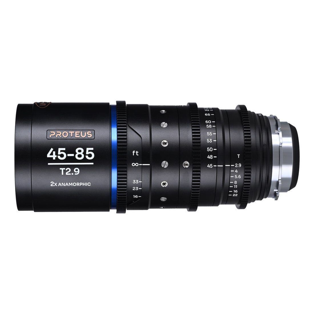 Laowa Proteus 45-85mm T2.9 2X Anamorphic Blue Lens - PL/EF Mount