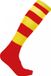 PROACT® Gestreepte Sportsokken PA021 - Sporty Red / Sporty Yellow - 47/50 EU