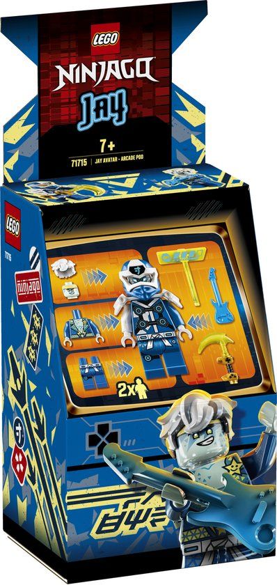 LEGO NINJAGO Jay Avatar Arcade Pod 71715