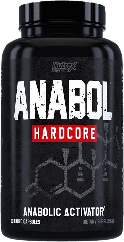 Nutrex Research - Anabol Hardcore - Testosteron boost / Anabolic Activator - 60 capsules