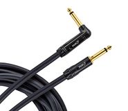 ORTEGA MUTEplug instrumentenkabel 1/4" recht/hoek - zwart pvc 6m/0, 75q OTCI-20