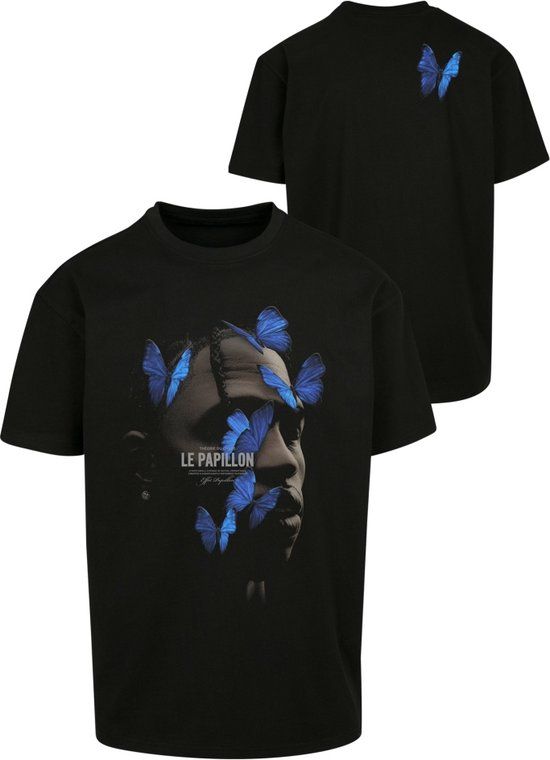 Mister Tee Le Papillon Oversize T-shirt - Black - 5XL - Men
