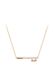 Gaya Rose Gold Koper Fantasiehanger Minimalistische Ketting Vrouwen 46 cm