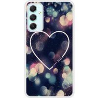 Samsung Bedrukt siliconen hoesje compatibel met Galaxy A34 5G Coeur Love