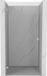 Mexen Lunar-B porte de douche ouvrante gauche 65 cm, transparent, nickel brossé