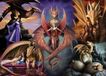 Bluebird Puzzle Puzzle Anne Stokes - Dragon Fellowship - 1000 pièces