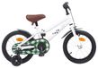 Vélo enfant 14 pouces pour 3-5 ans Blanc