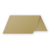 Clairefontaine 75095C - Pakket van 25 Plaatskaartjes 8,5x8cm Goud 210g