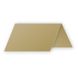 Clairefontaine 75095C - Pakket van 25 Plaatskaartjes 8,5x8cm Goud 210g