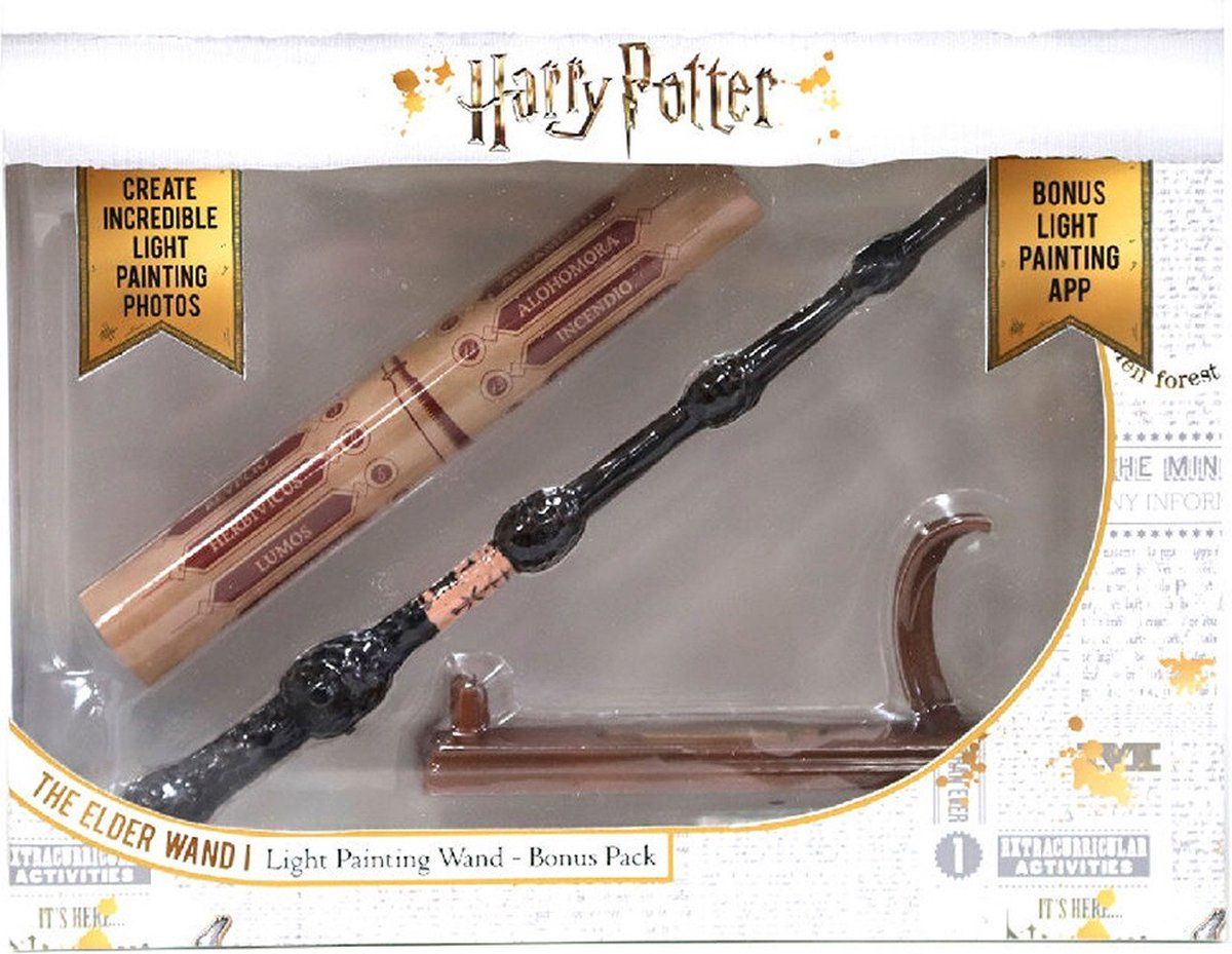 WoW Stuff Harry Potter Baguette Spéciale Assortiment Light Painting Sureau - Multi Color