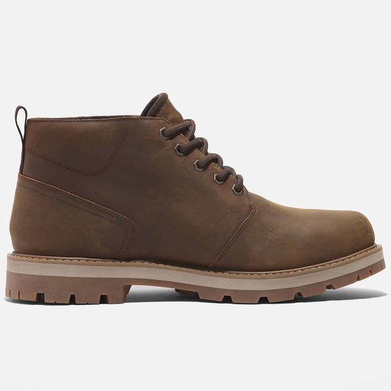Timberland Britton Road Mid Lace Up bruine boots Nubuck Heren