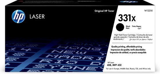 HP W1331XH Black Contract Original Laser Toner Cartridge